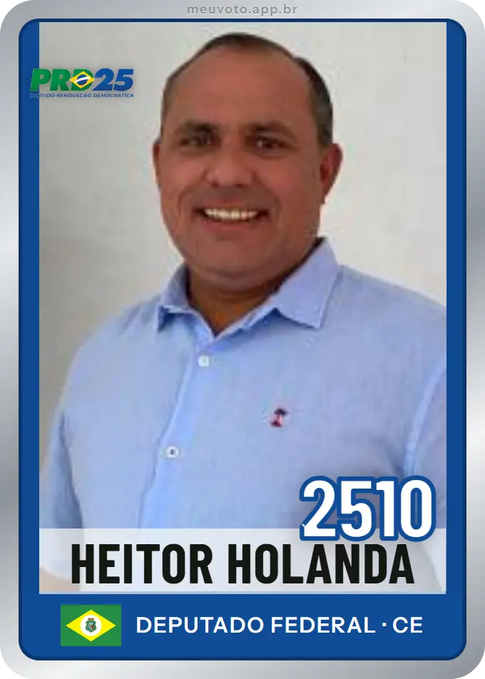 Carta de Heitor Holanda, número 2510, PRD