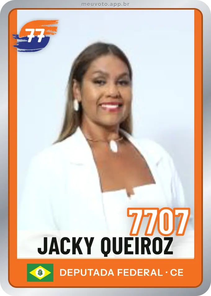 Carta de Jacky Queiroz, número 7707, Solidariedade