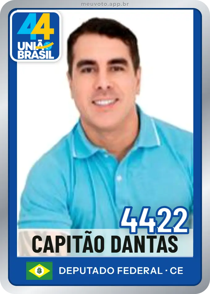 Carta de Capitão Dantas, número 4422, União