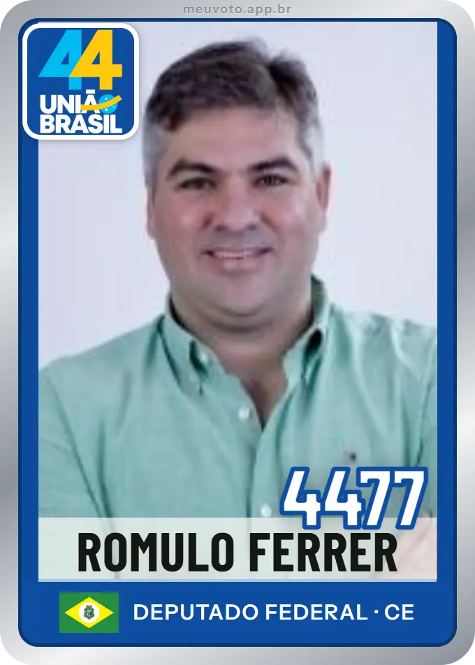 Carta de Romulo Ferrer, número 4477, União