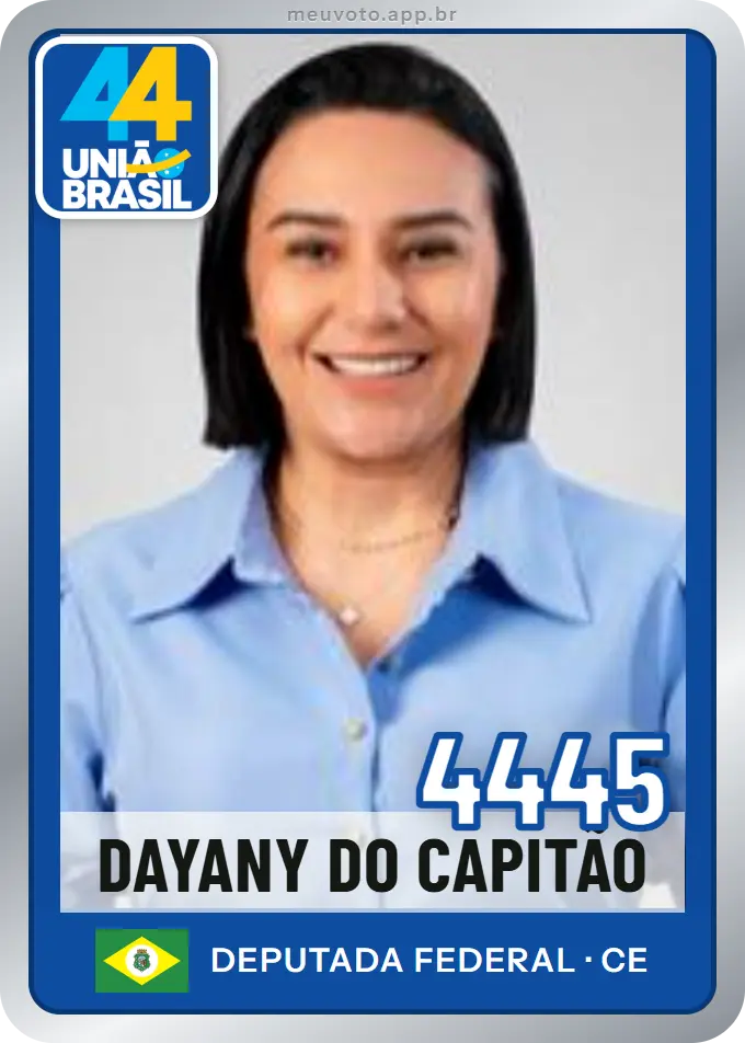 Carta de Dayany do Capitão, número 4445, União