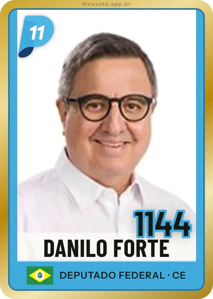 Carta de Danilo Forte, número 1144, PP