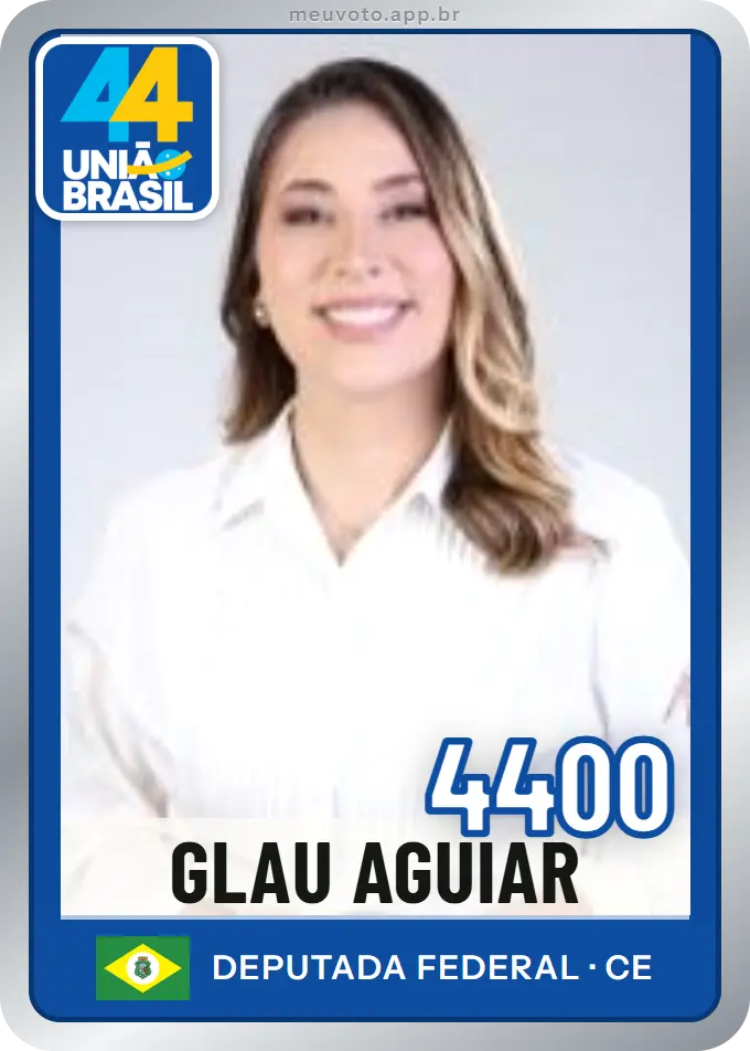 Carta de Glau Aguiar, número 4400, União