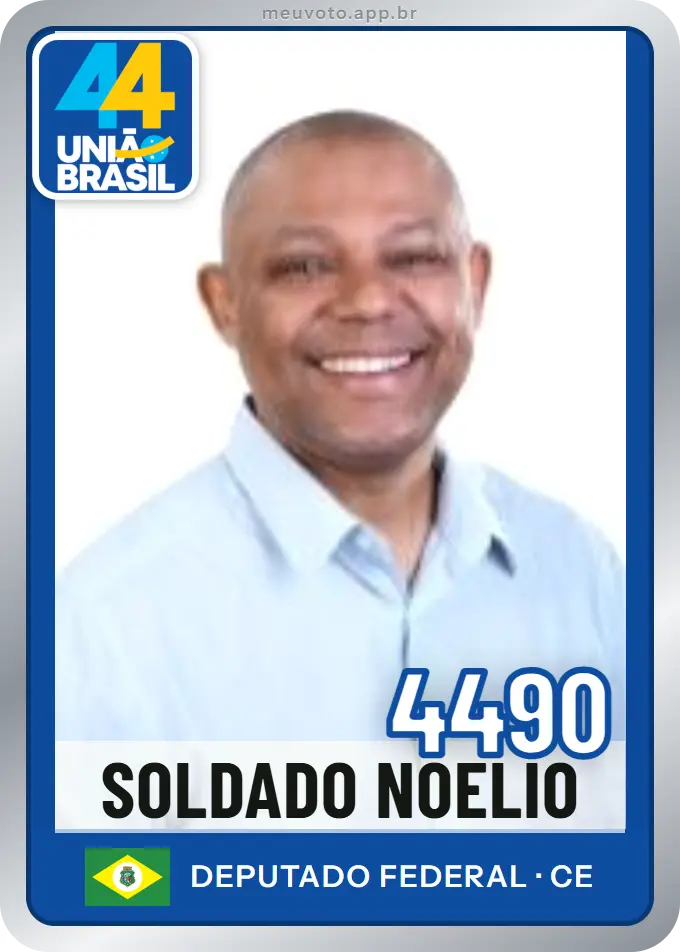 Carta de Soldado Noelio, número 4490, União