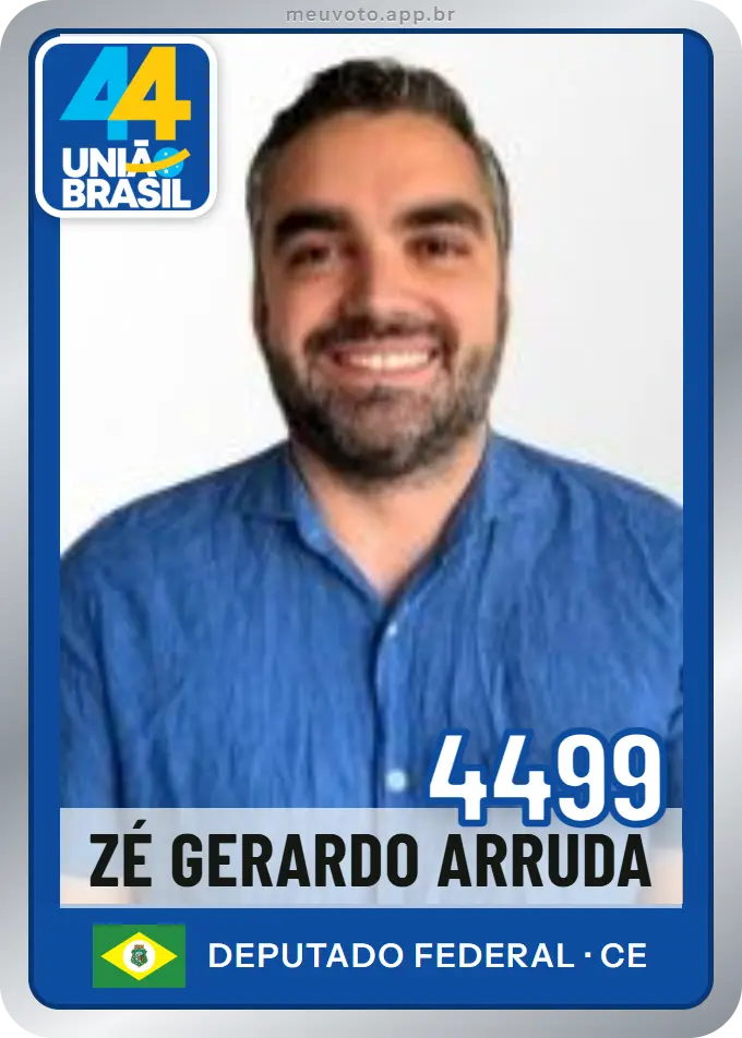 Carta de Zé Gerardo Arruda, número 4499, União