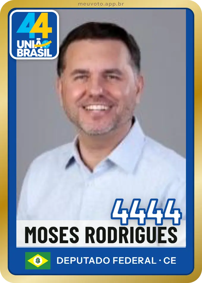 Carta de Moses Rodrigues, número 4444, União