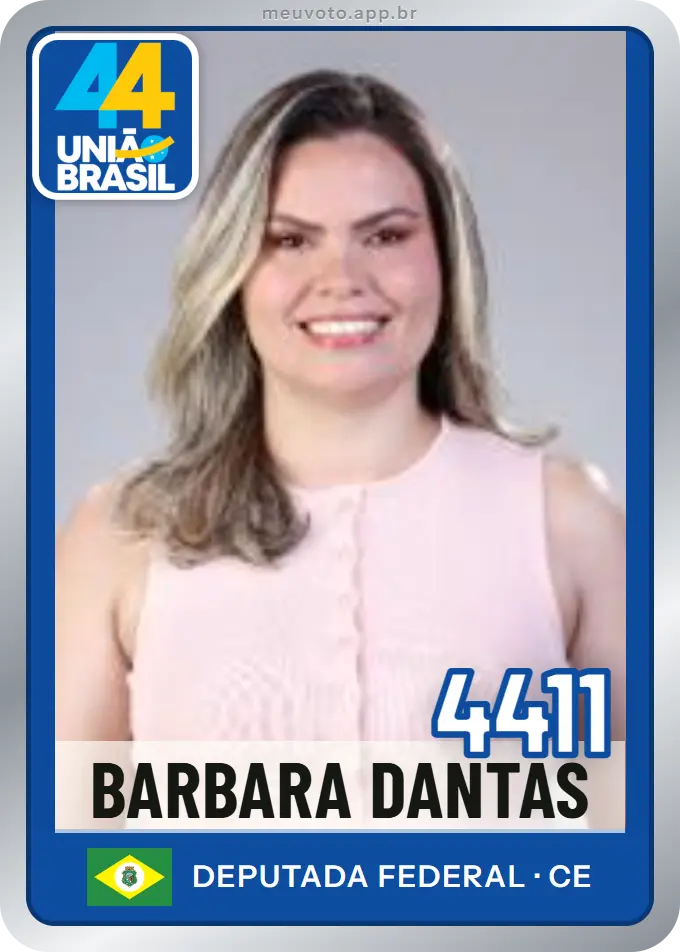 Carta de Barbara Dantas, número 4411, União