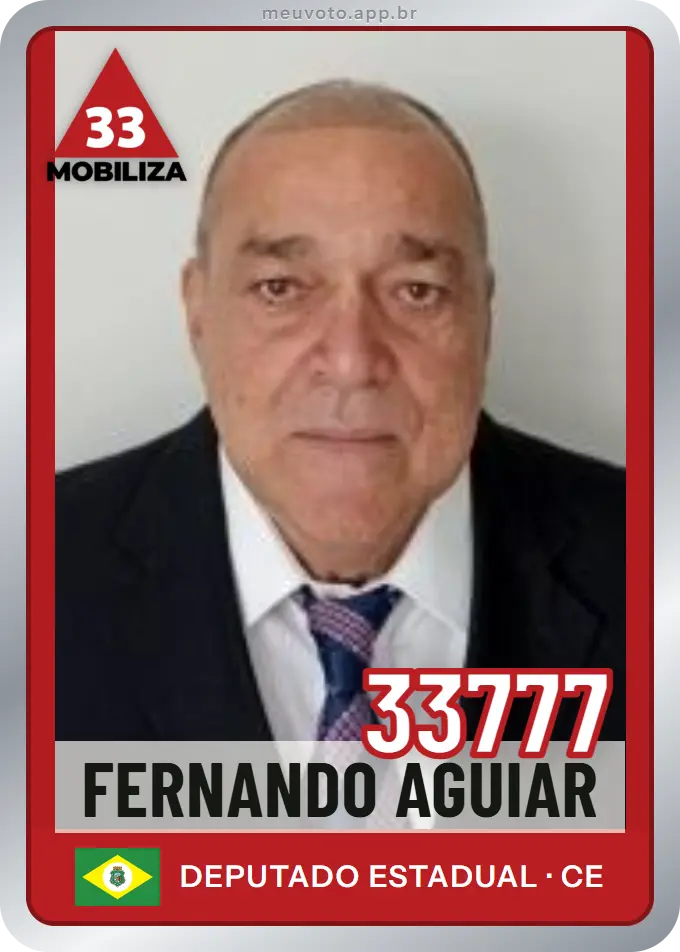 Carta de Fernando Aguiar, número 33777, Mobiliza