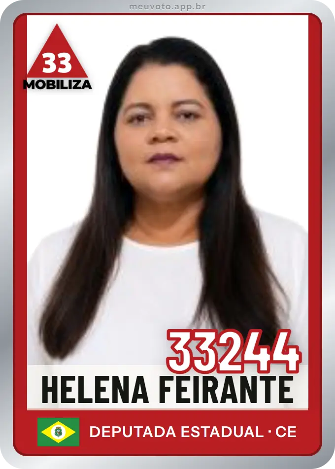 Carta de Helena Feirante, número 33244, Mobiliza