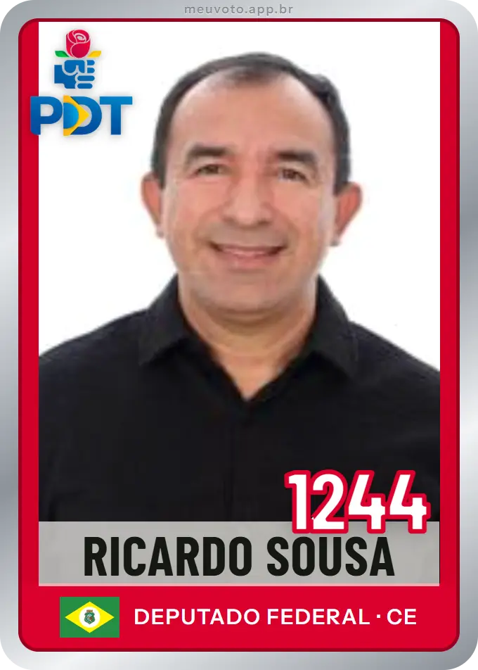 Carta de Ricardo Sousa, número 1244, PDT