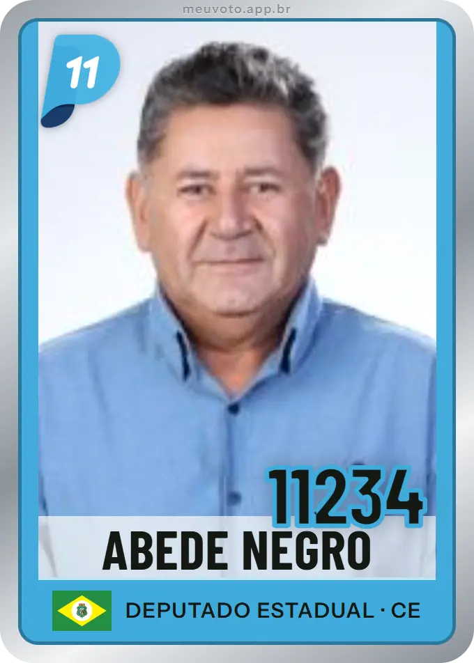 Carta de Abede Negro, número 11234, PP