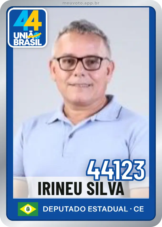 Carta de Irineu Silva, número 44123, União