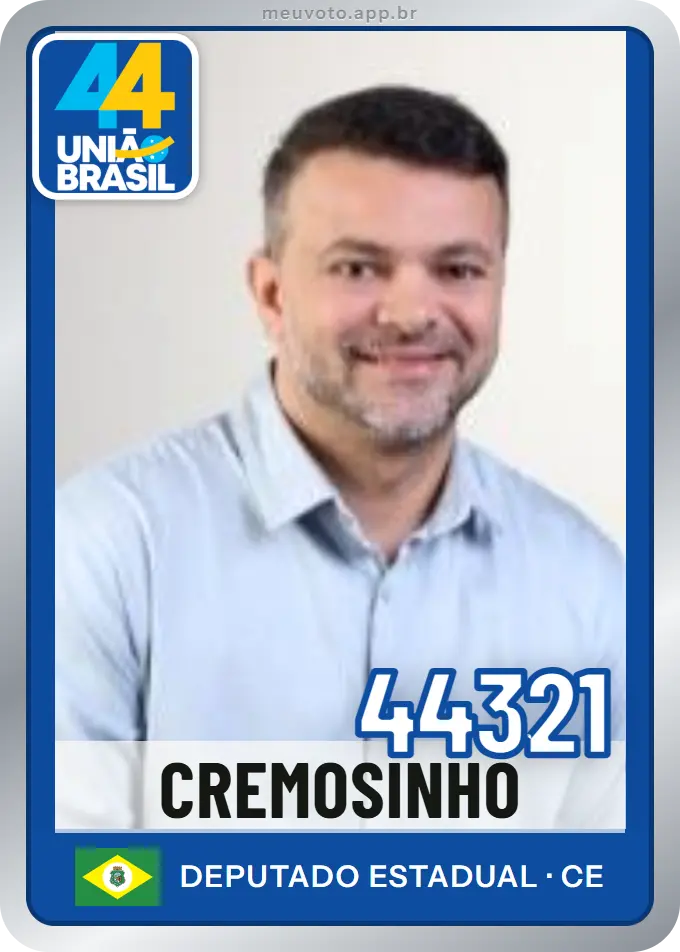 Carta de Cremosinho, número 44321, União