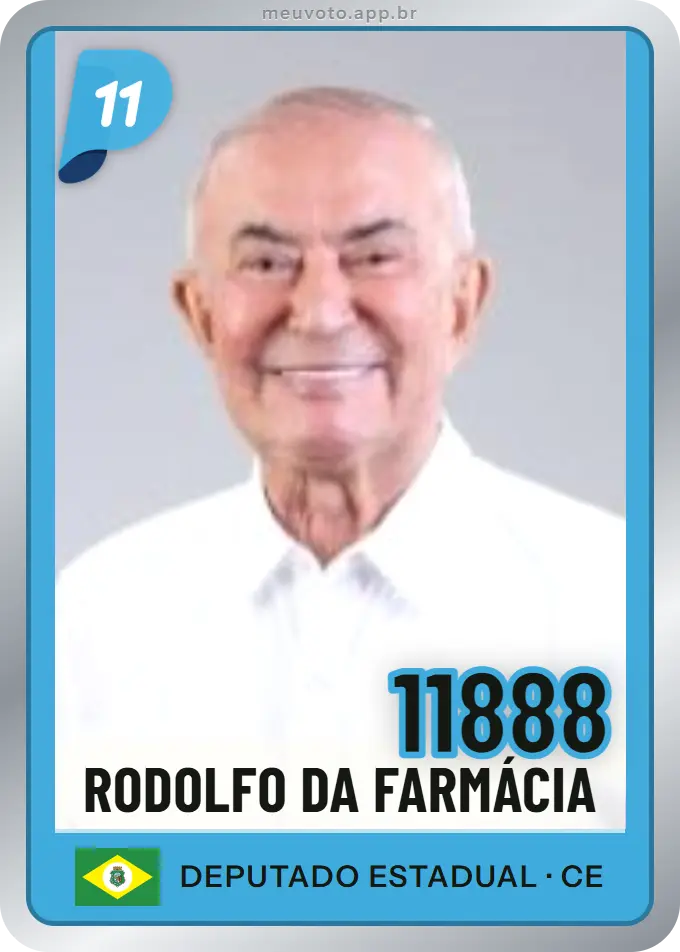 Carta de Rodolfo da Farmácia, número 11888, PP