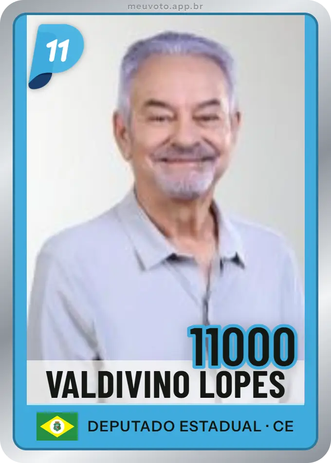 Carta de Valdivino Lopes, número 11000, PP