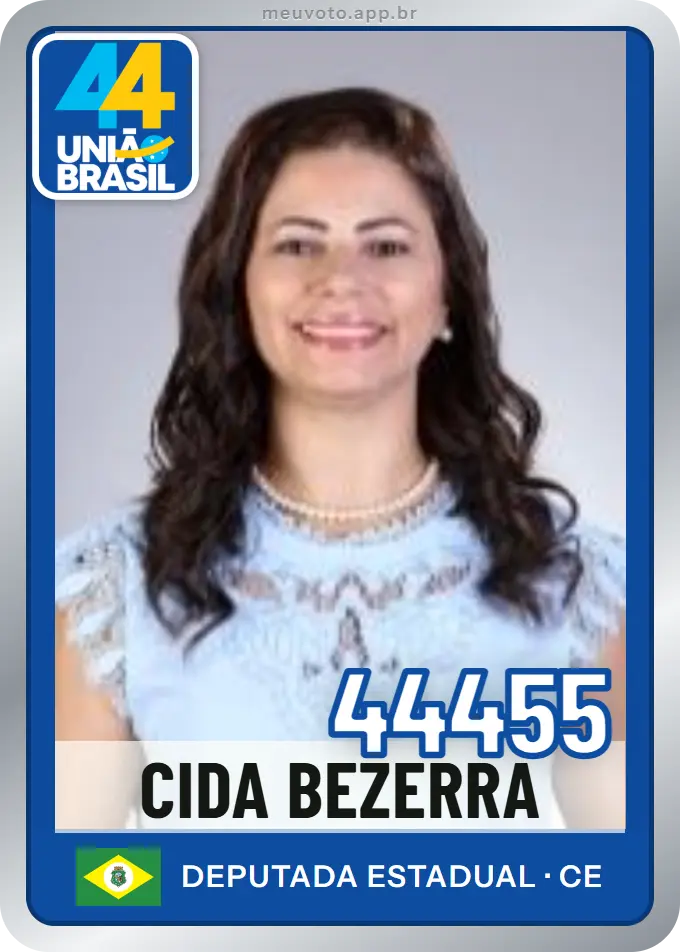 Carta de Cida Bezerra, número 44455, União