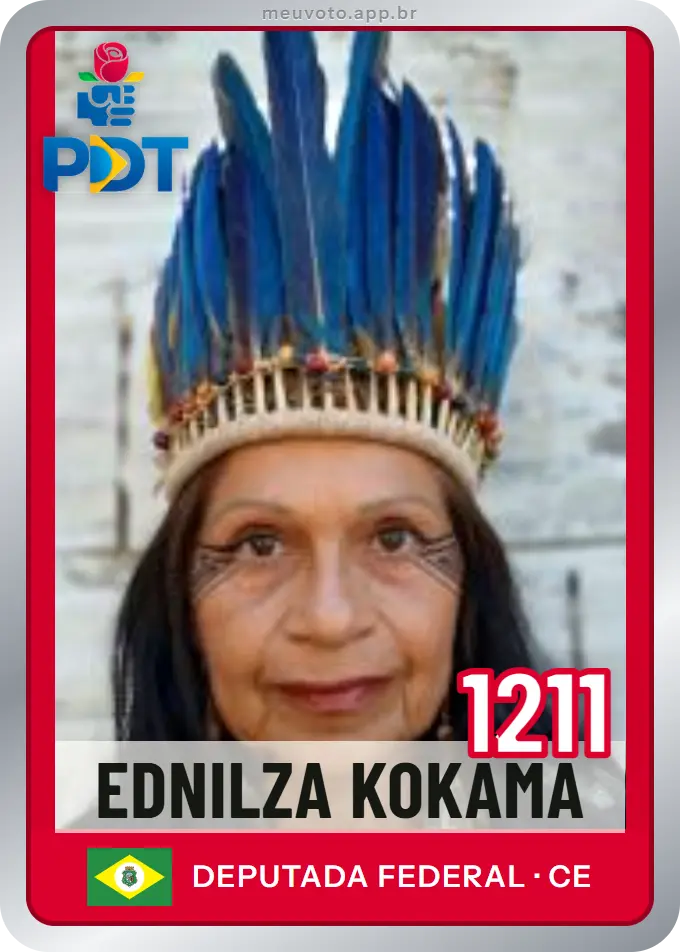 Carta de Ednilza Kokama, número 1211, PDT