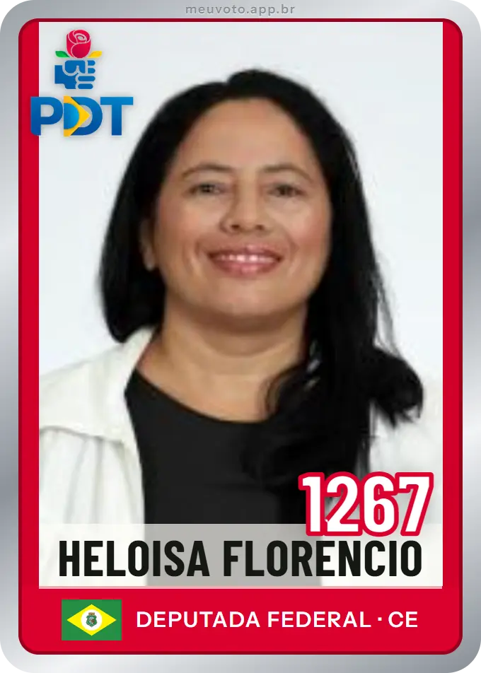 Carta de Heloisa Florencio, número 1267, PDT