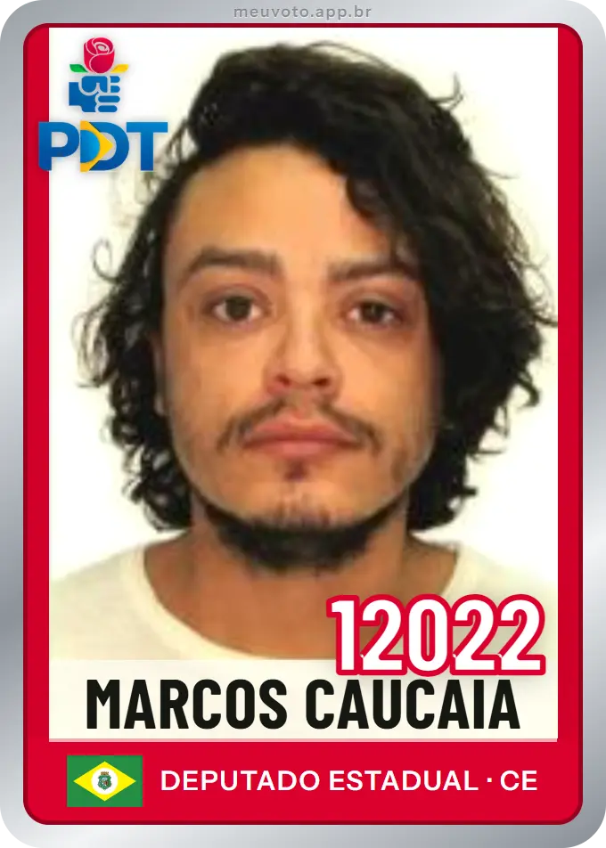 Carta de Marcos Caucaia, número 12022, PDT