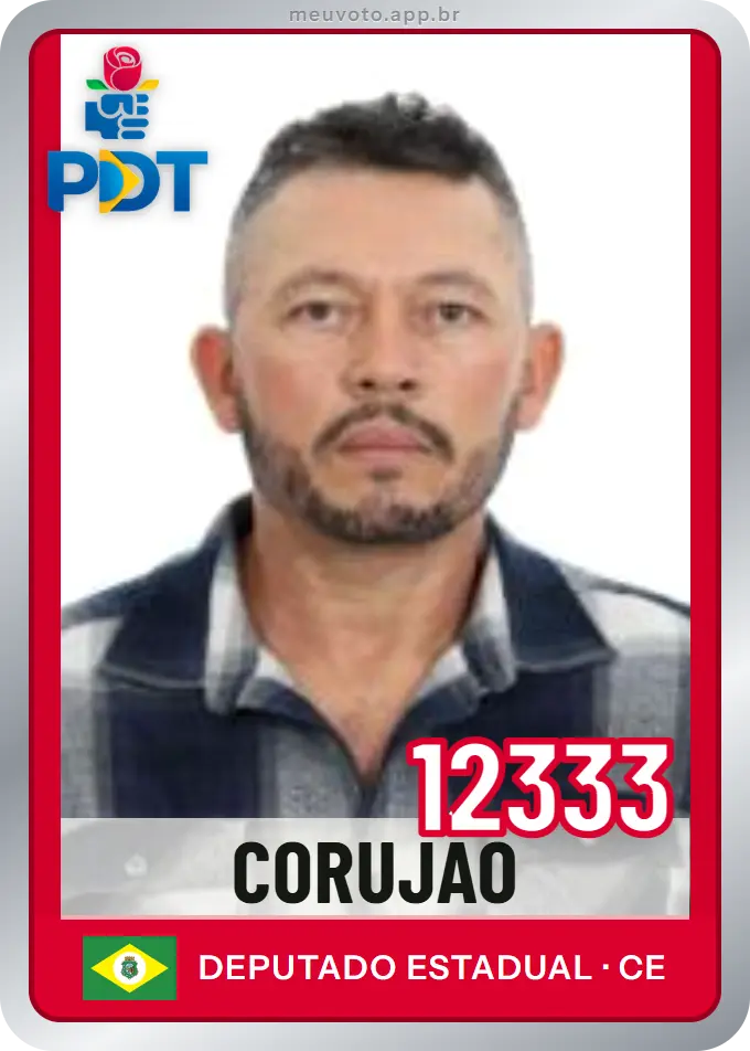 Carta de Corujão, número 12333, PDT