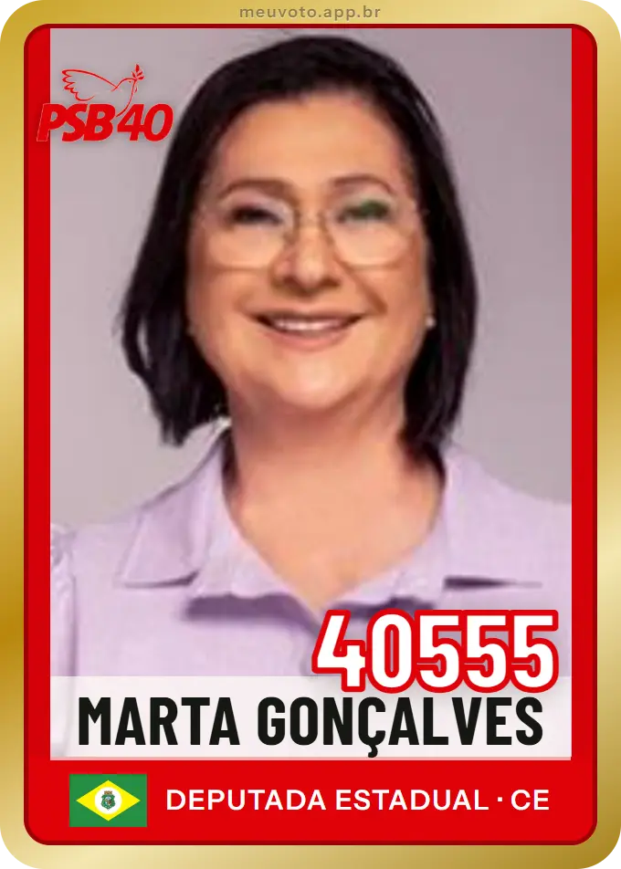 Carta de Marta Gonçalves, número 40555, PSB