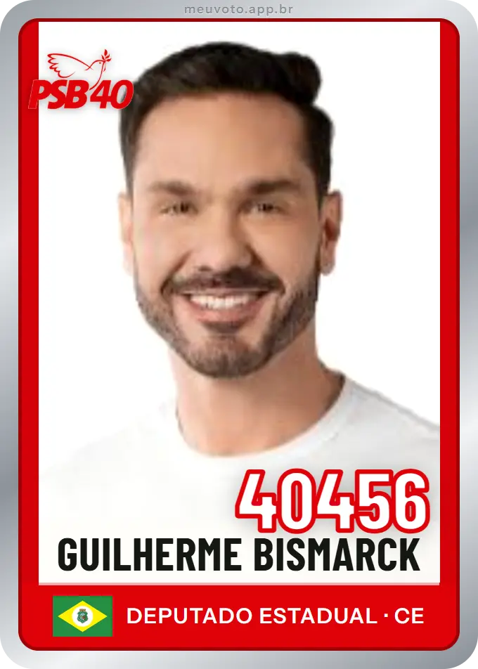 Carta de Guilherme Bismarck, número 40456, PSB