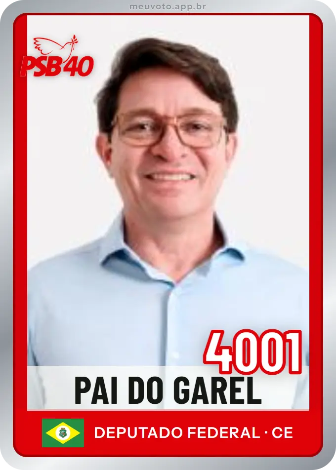 Carta de Pai do Garel, número 4001, PSB