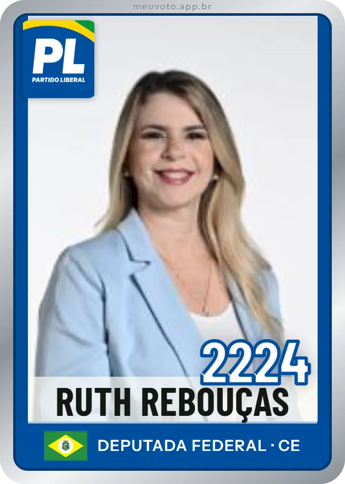 Carta de Ruth Rebouças, número 2224, PL