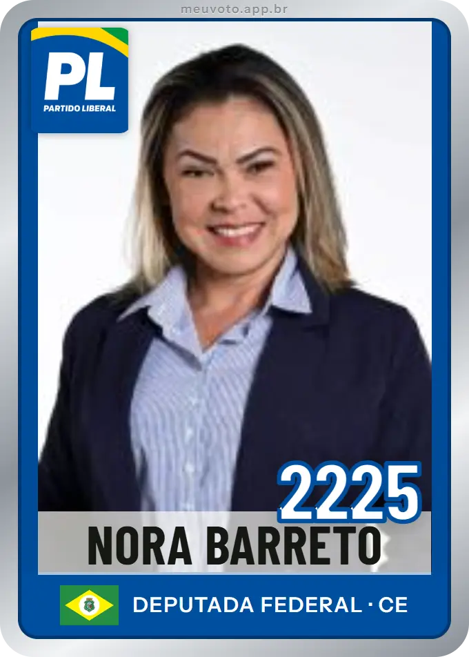 Carta de Nora Barreto, número 2225, PL