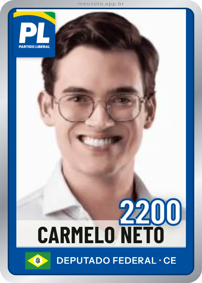 Carta de Carmelo Neto, número 2200, PL