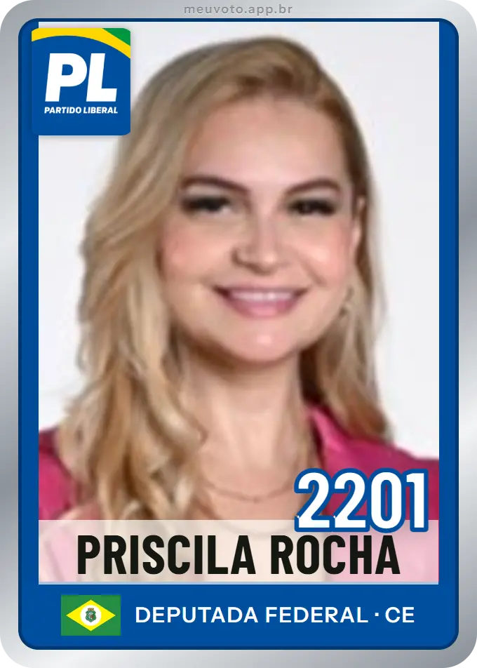 Carta de Priscila Rocha, número 2201, PL