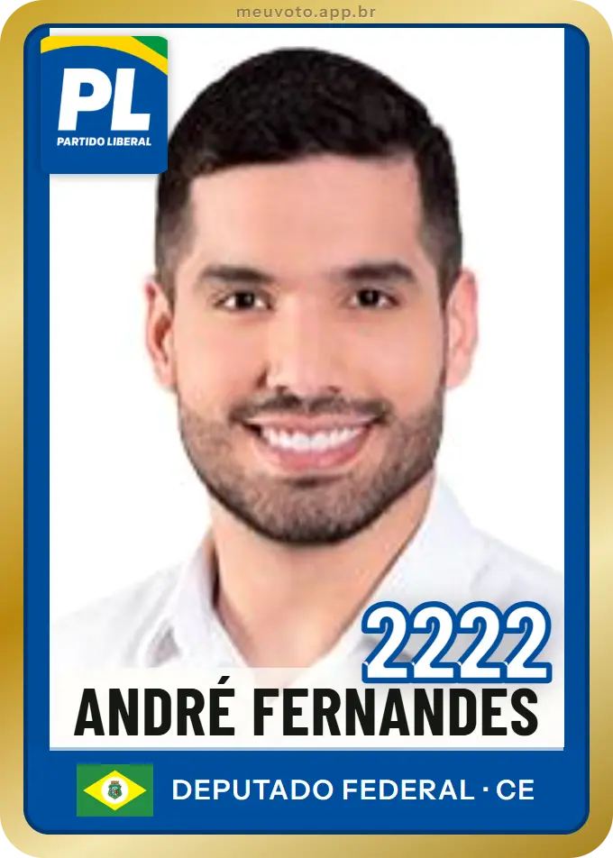 Carta de André Fernandes, número 2222, PL