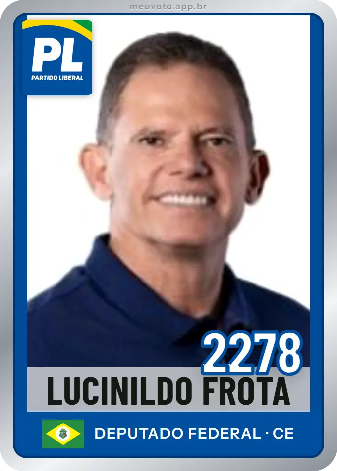 Carta de Lucinildo Frota, número 2278, PL