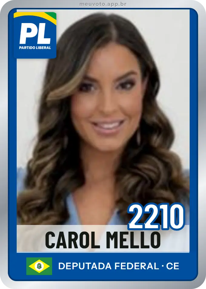 Carta de Carol Mello, número 2210, PL