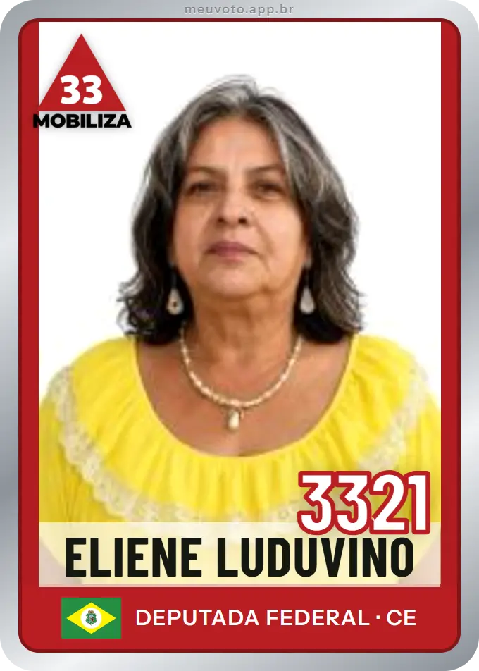 Carta de Eliene Luduvino, número 3321, Mobiliza