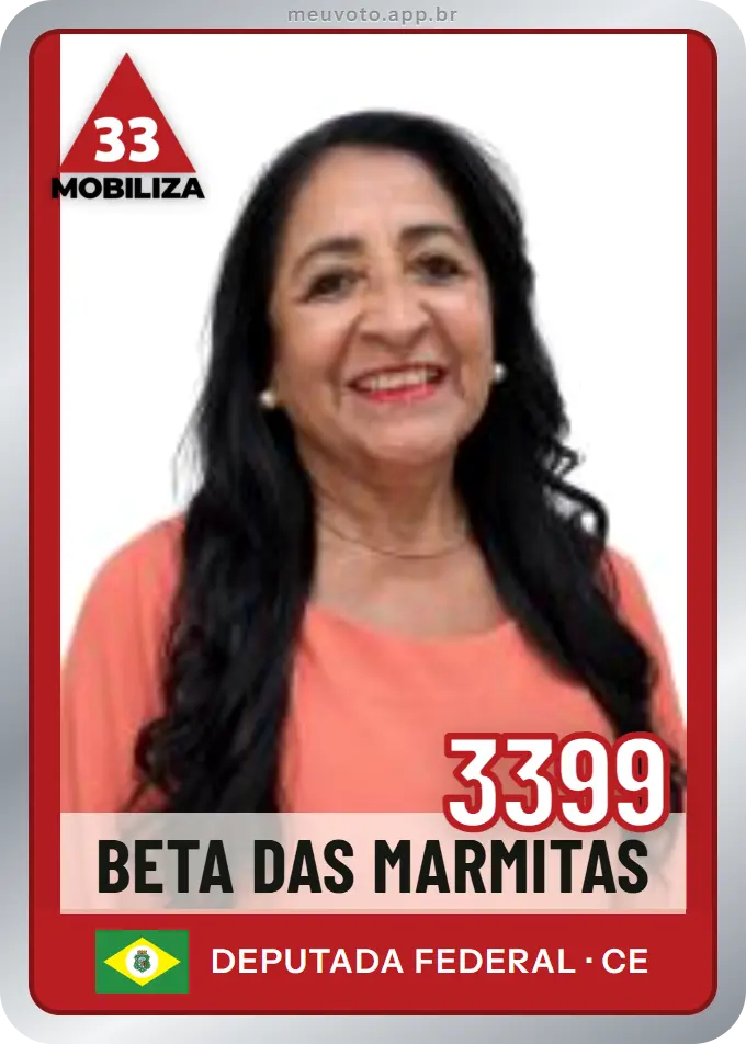 Carta de Beta das Marmitas, número 3399, Mobiliza