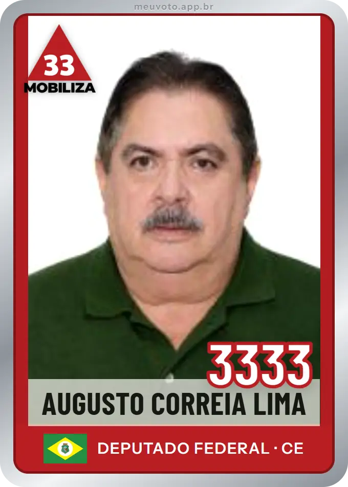 Carta de Augusto Correia Lima, número 3333, Mobiliza