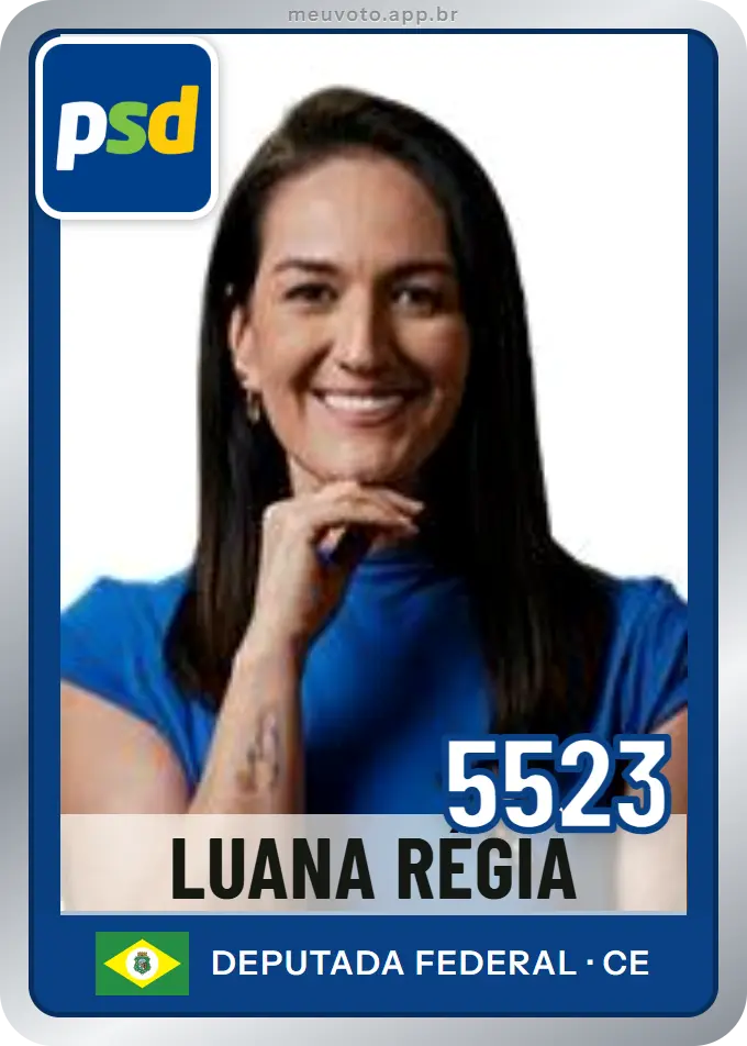 Carta de Luana Régia, número 5523, PSD