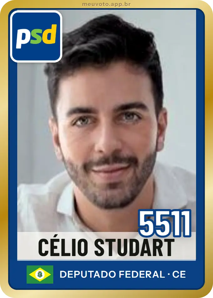 Carta de Célio Studart, número 5511, PSD