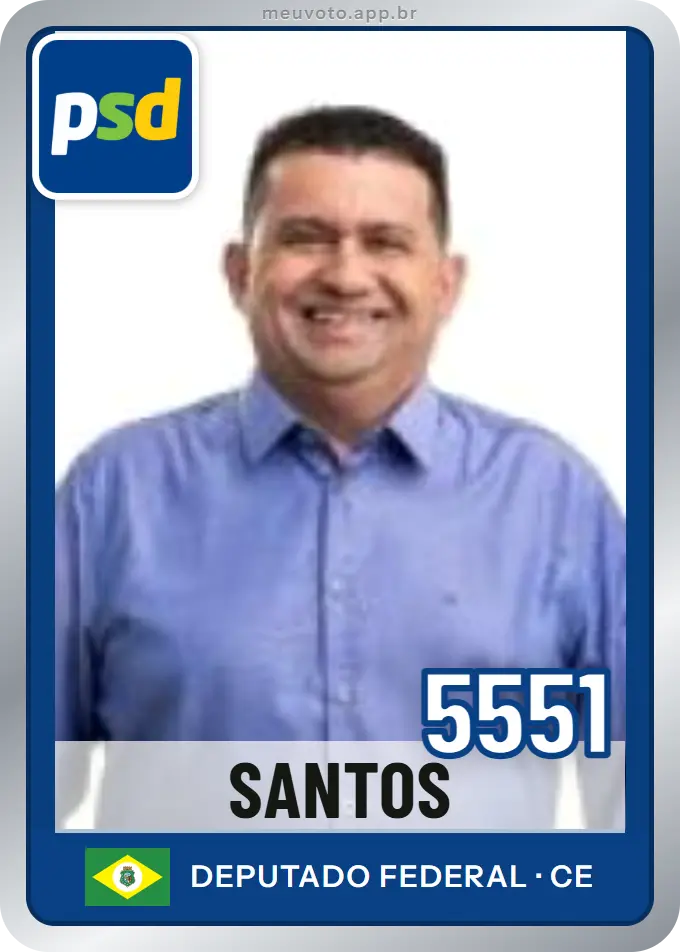 Carta de Santos, número 5551, PSD
