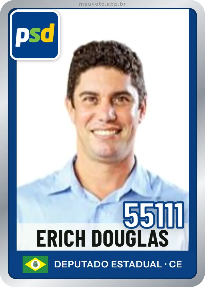 Carta de Erich Douglas, número 55111, PSD