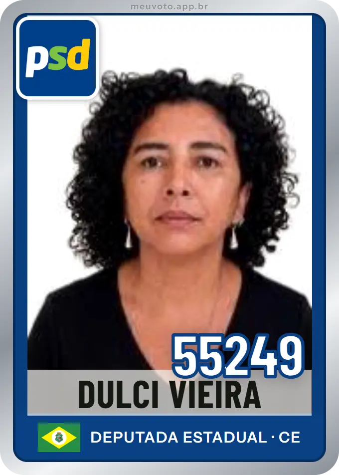 Carta de Dulci Vieira, número 55249, PSD