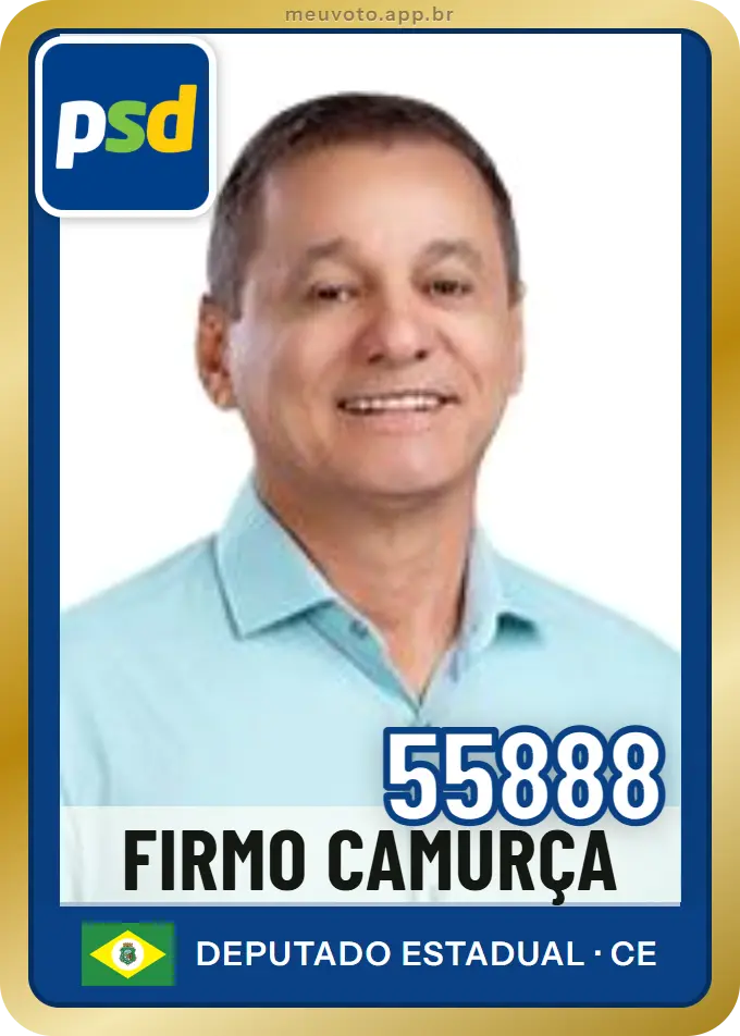 Carta de Firmo Camurça, número 55888, PSD