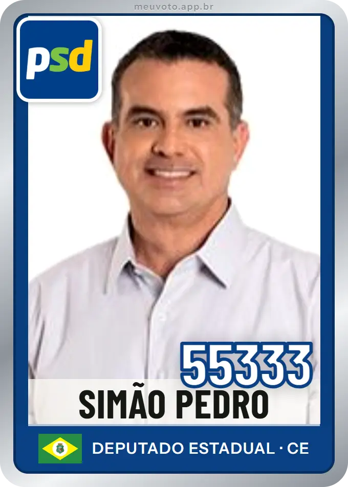 Carta de Simão Pedro, número 55333, PSD