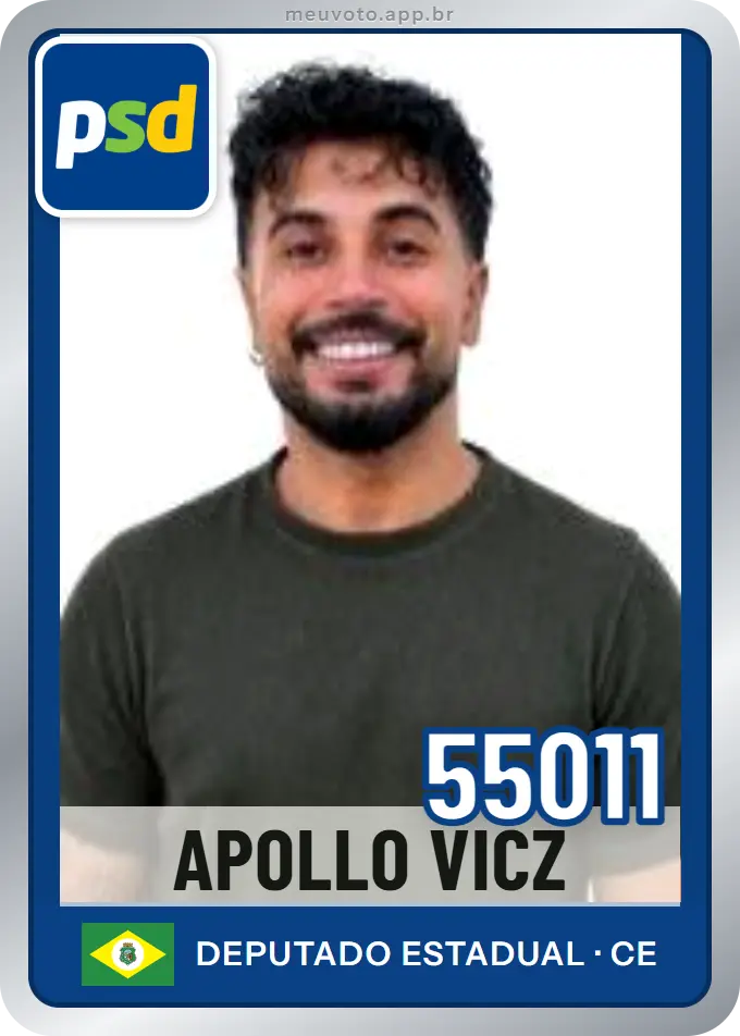 Carta de Apollo Vicz, número 55011, PSD