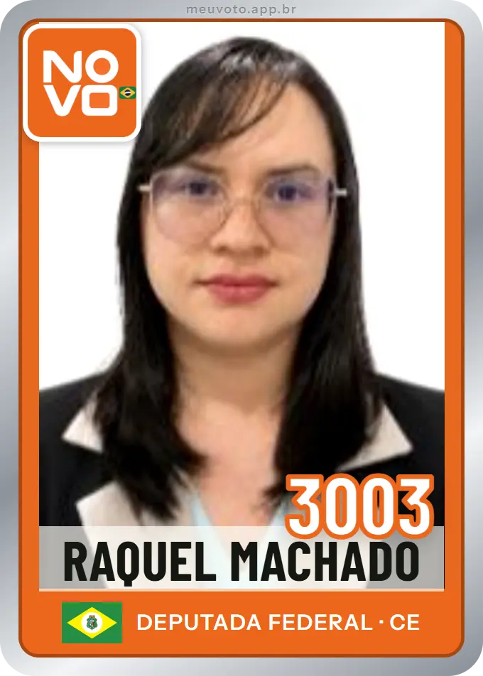 Carta de Raquel Machado, número 3003, Novo