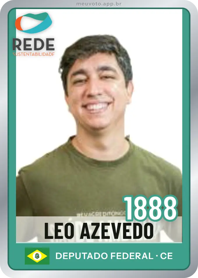 Carta de Leo Azevedo, número 1888, Rede