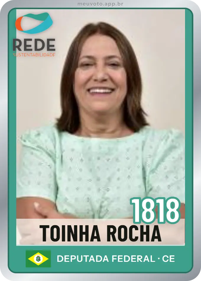 Carta de Toinha Rocha, número 1818, Rede