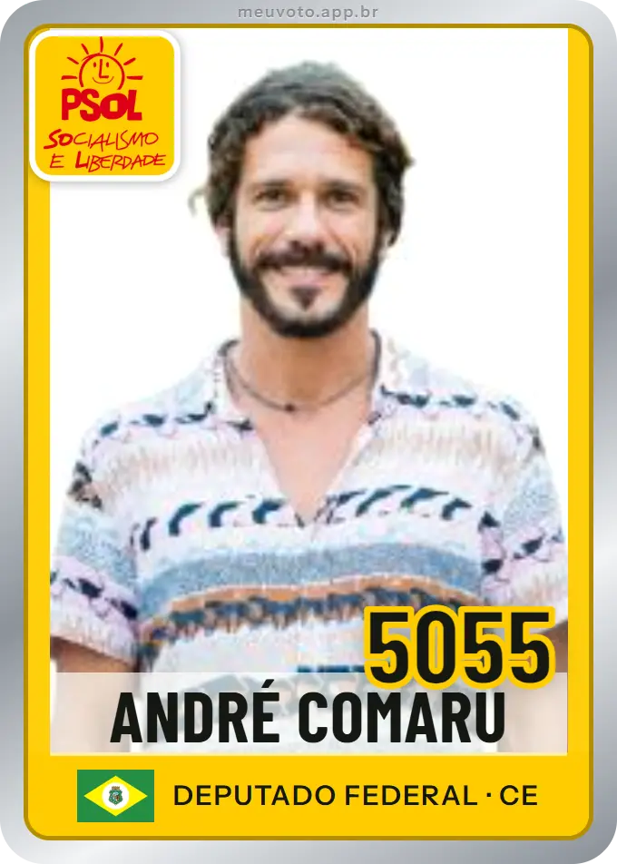 Carta de André Comaru, número 5055, PSOL