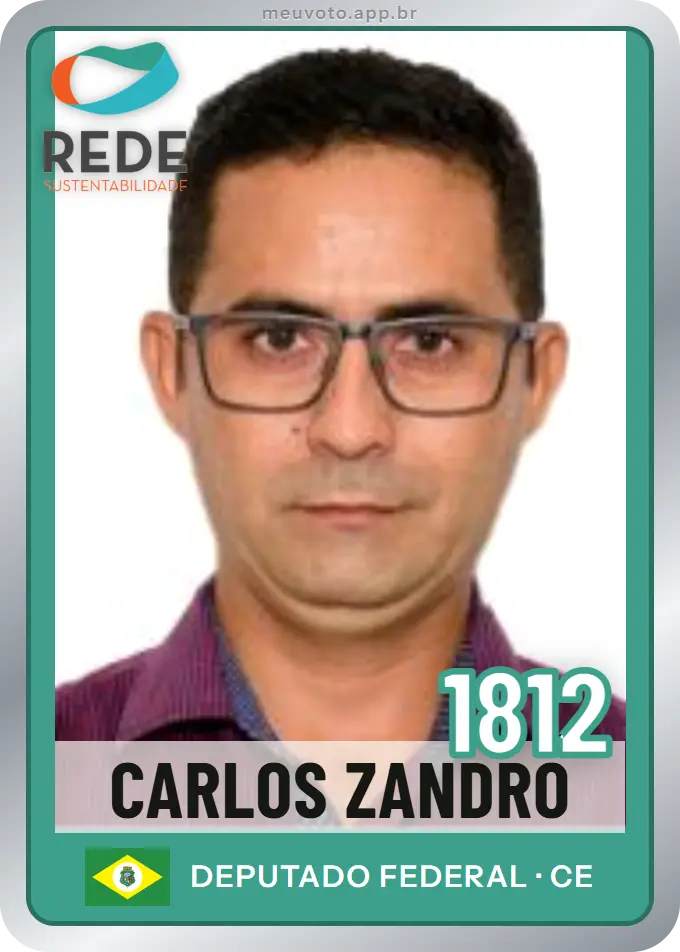 Carta de Carlos Zandro, número 1812, Rede